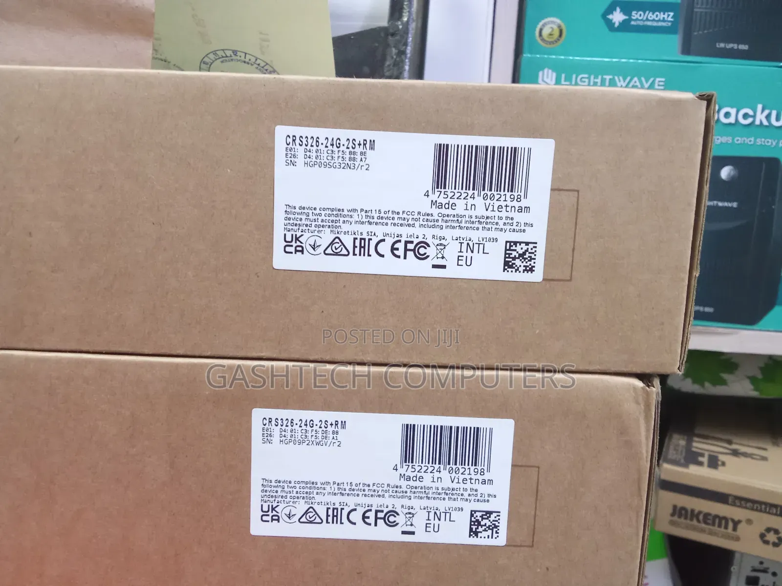 Gigabit Crs326-24g-2s+Rm Mikrotik Switch Cloud Series