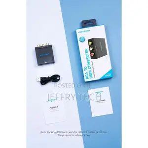 Vention HDMI to RCA Converter (Black Metal Type)