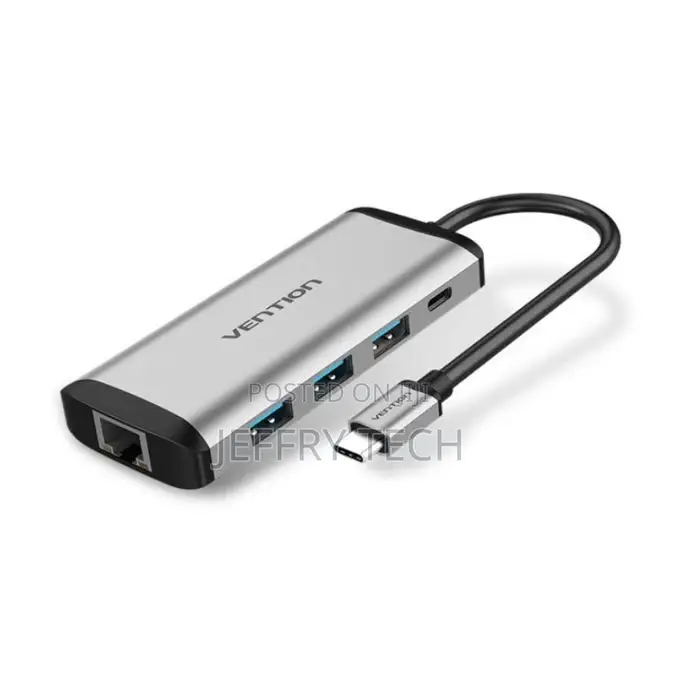 Vention USB Type C to Multi-Function 5 IN 1 Hub/ Docking