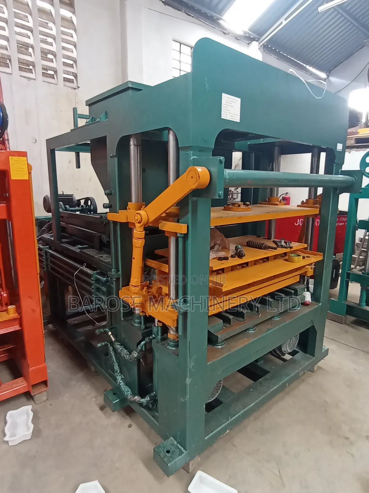 Block Cabro Making Machine