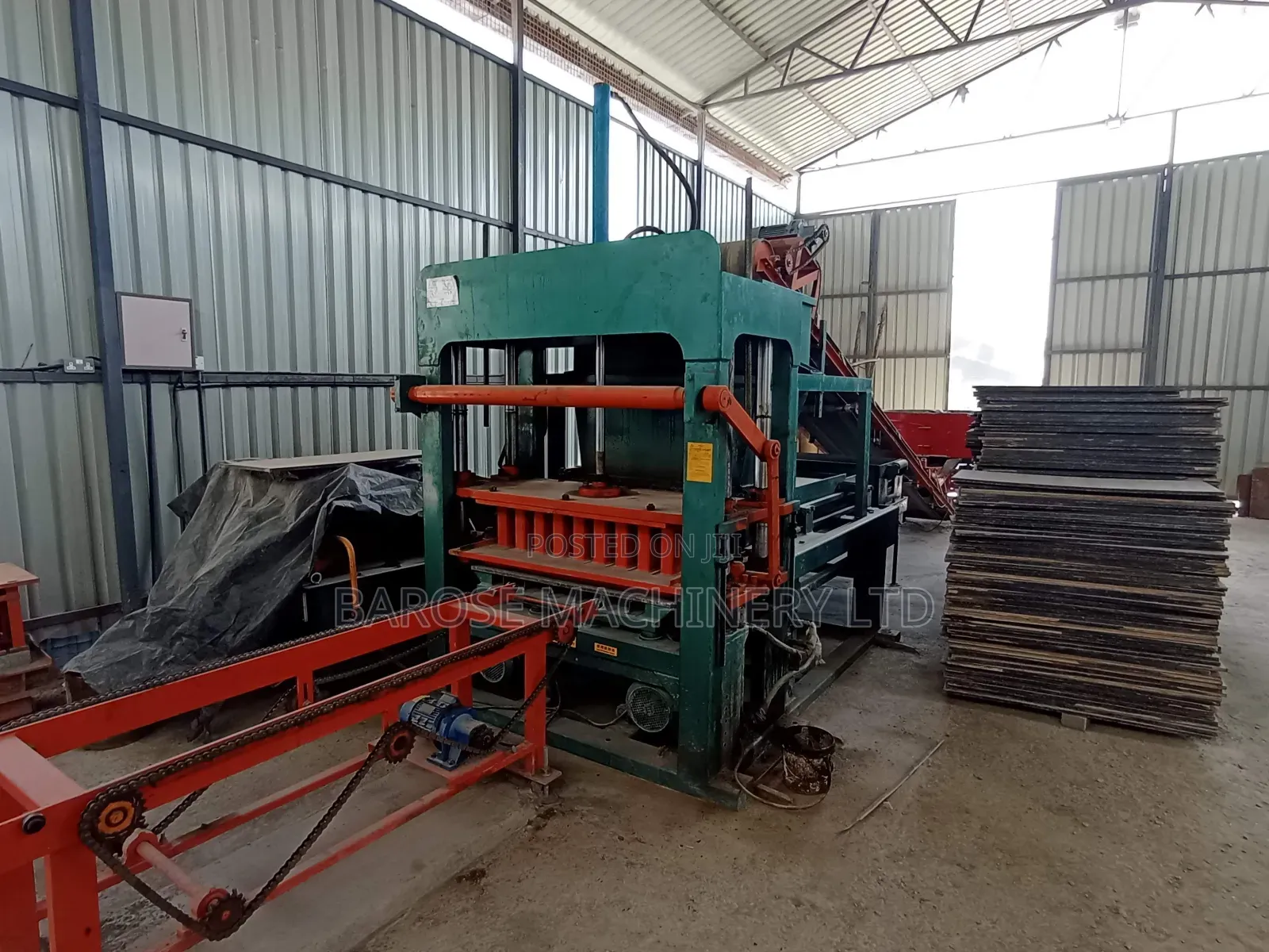 Block Cabro Making Machine