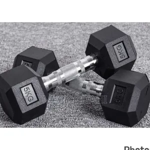 *Hexagon Dumbbells(Sold Per Single Hand)* 10kgs at 