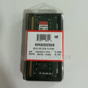 Kingston Ddr4 8gb Laptop Ram 3200mhz