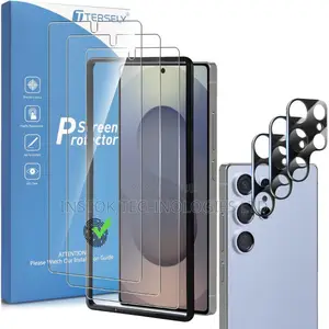Samsung S25 Ultra - 3 Pack Screen + Camera Lens Protector
