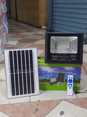 Top Security Solar Lights 200 Watts Bright  And Remote