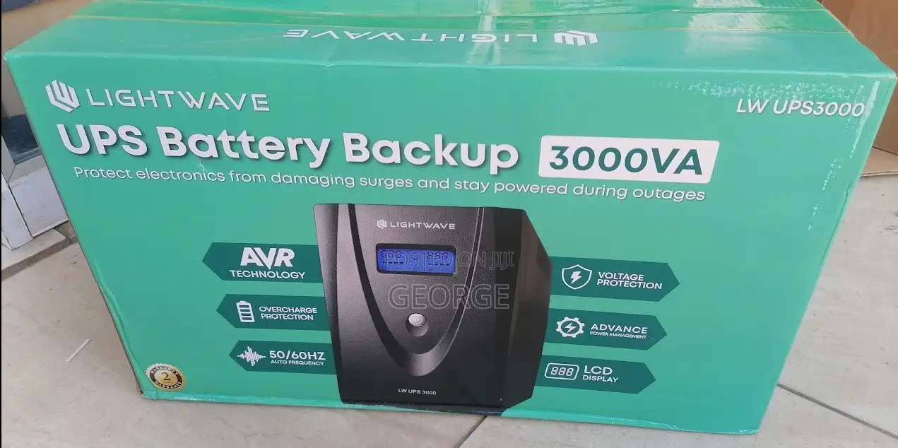 Lightwave (3kva) Splendid Ups Battery Backup!!