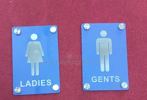 Toilet Signage