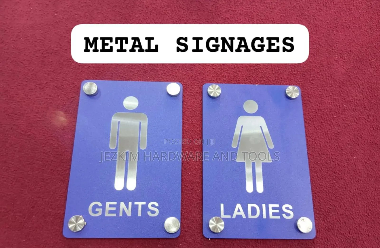 Toilet Signage