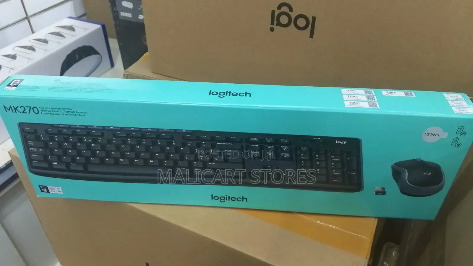 Logitech Mk270 Keyboard and Mouse