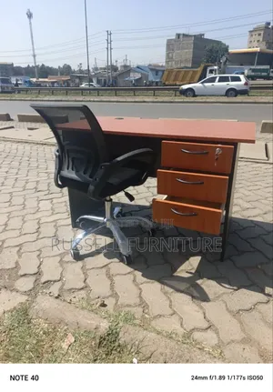 Mesh Chair and Study Table