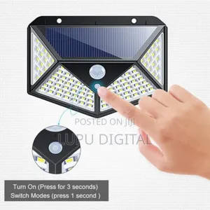 100 LED Solar PIR Motion Sensor Security Lights Available