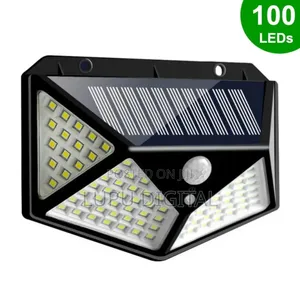 100 LED Solar PIR Motion Sensor Security Lights Available
