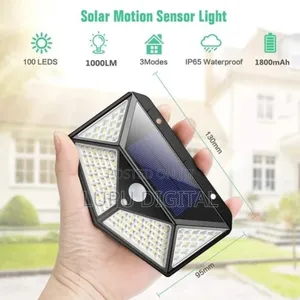 100 LED Solar PIR Motion Sensor Security Lights Available