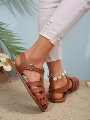 Ladies Leather Gladiatar Sandals