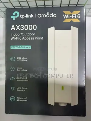 Tp-Link Ax3000 Indoor/Outdoor Wifi 6 - Tl-Eap650-Outdoor