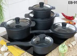 EP- 9185 10 Pieces Edenburg Nonstick Cookware Set