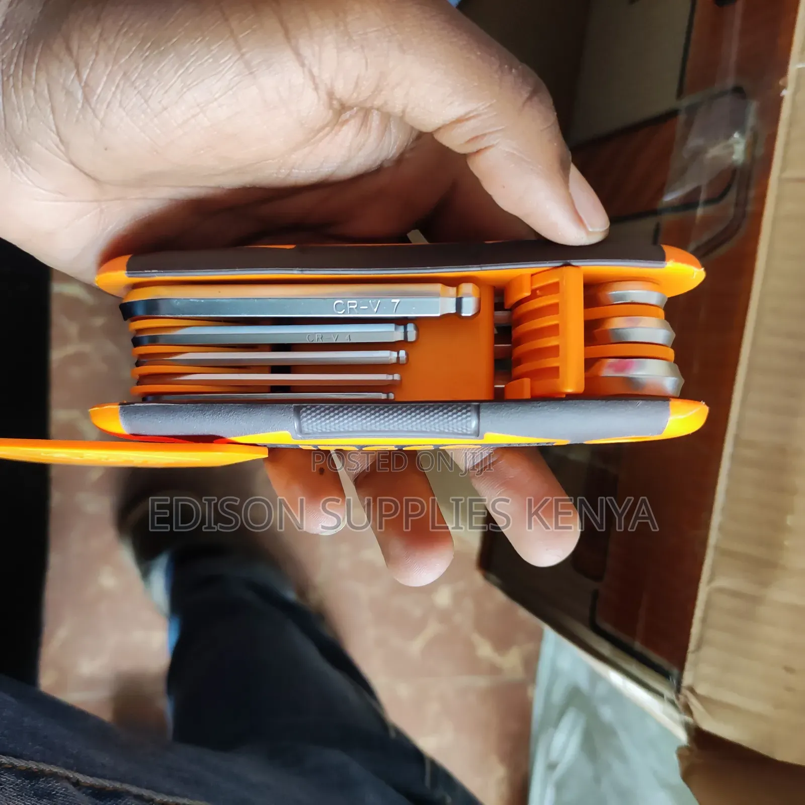 Hex Keys INGCO Folding Ball Point Hex Key Set 8pcs Allen Key