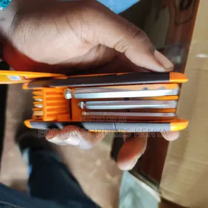 Hex Keys INGCO Folding Ball Point Hex Key Set 8pcs Allen Key