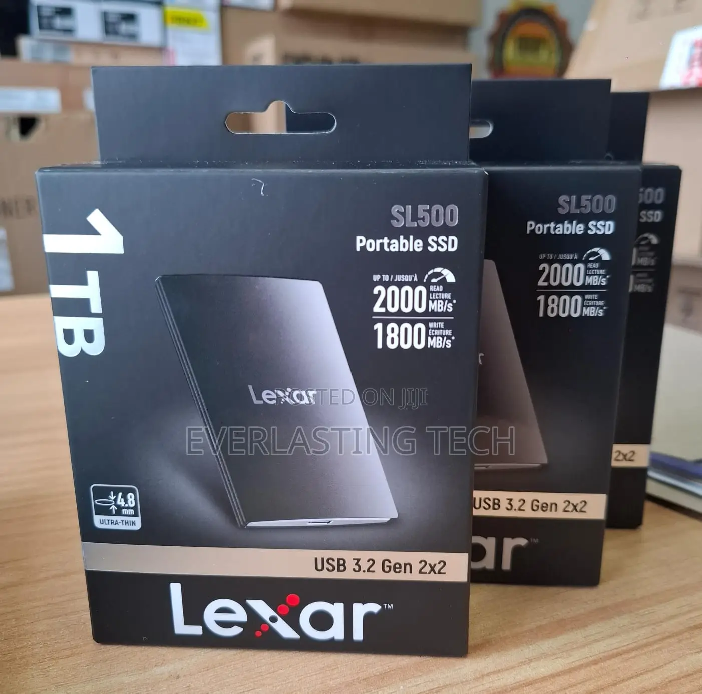 Lexar SL500 1TB USB-C Portable SSD Up to 550mb/S