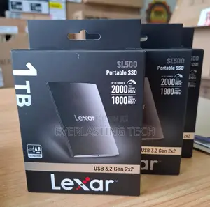 Lexar SL500 1TB USB-C Portable SSD Up to 550mb/S