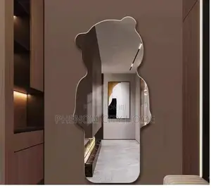 Unique Design Peel and Stick Large Mirror Available