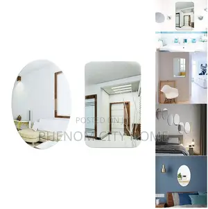40cm by 60cm New Modern Peel and Stick Mirrors Back in Stock