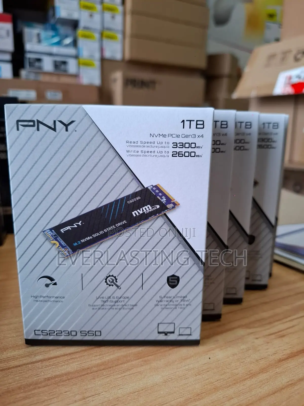 Pny Cs2230 1tb M.2 Nvme Internal Solid State Drive (Ssd)