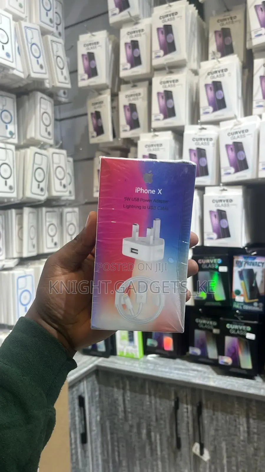 iPhone X -5w Usb Power Adapter/Lightning to Usb Cable