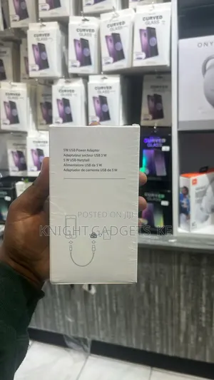 iPhone X -5w Usb Power Adapter/Lightning to Usb Cable