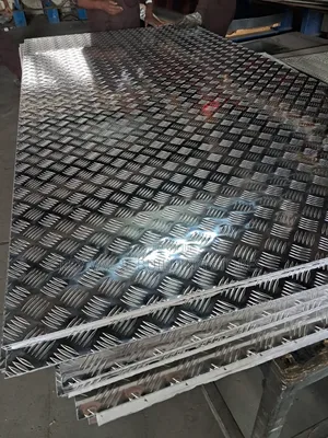 Aluminum Chequered Plate (4ft by 8ft by 2mm)