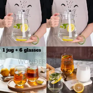 Classic Water Jug Set(6glasses+Jug)*