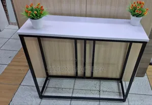 White Console Table. Ally Console Table