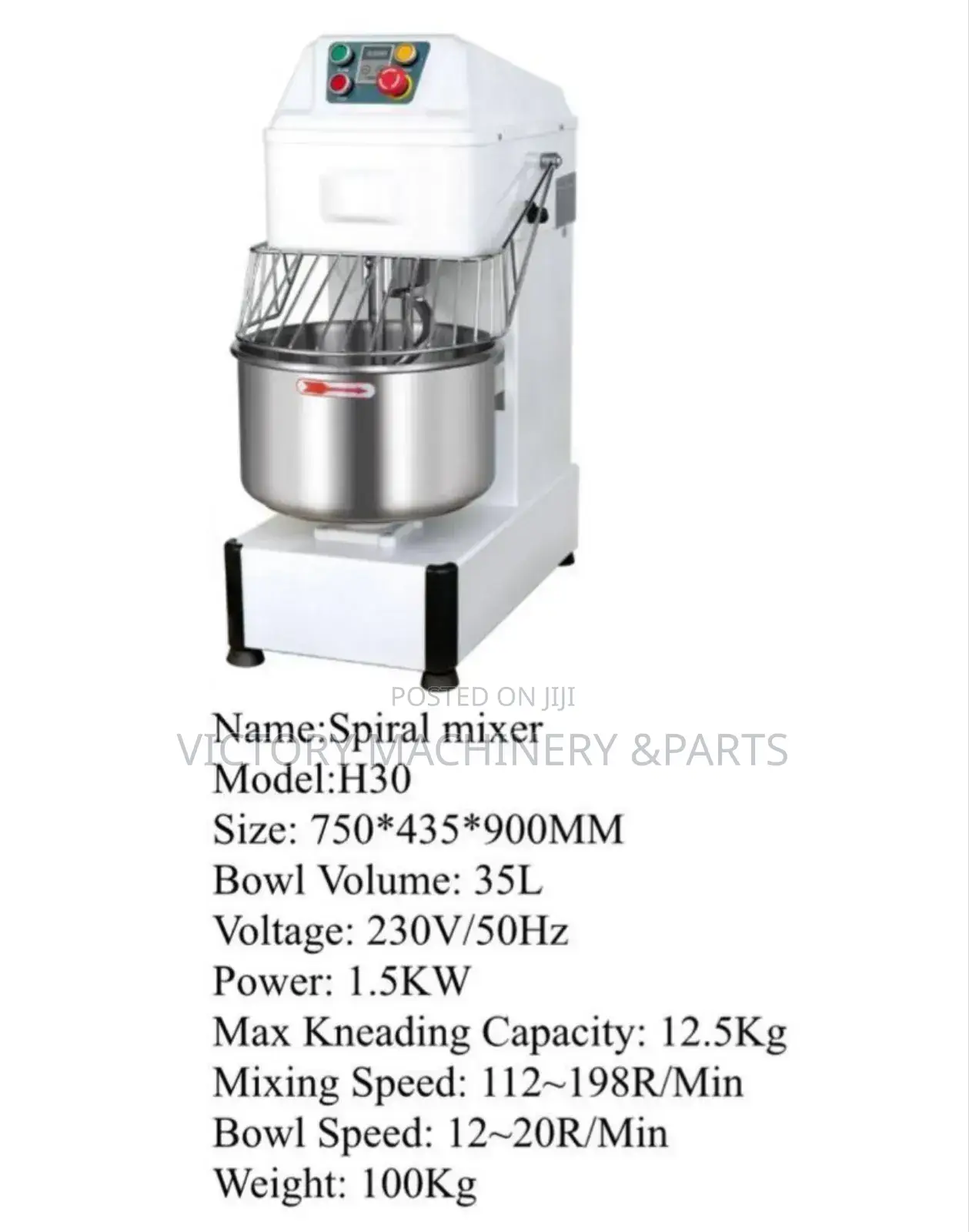 Spiral Mixer