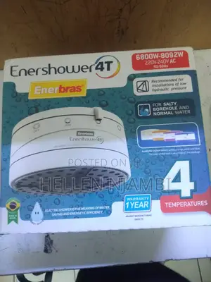 Original Enershower 4temperatures 6800w-8092w Shower Heater