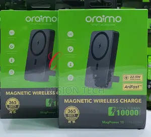 Oraimo Magpower 15 OPB-7102W 10000mah Magnetic Wireless 