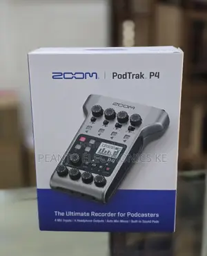Zoom Podtrak P4 Portable Multitrack Podcast Recorder