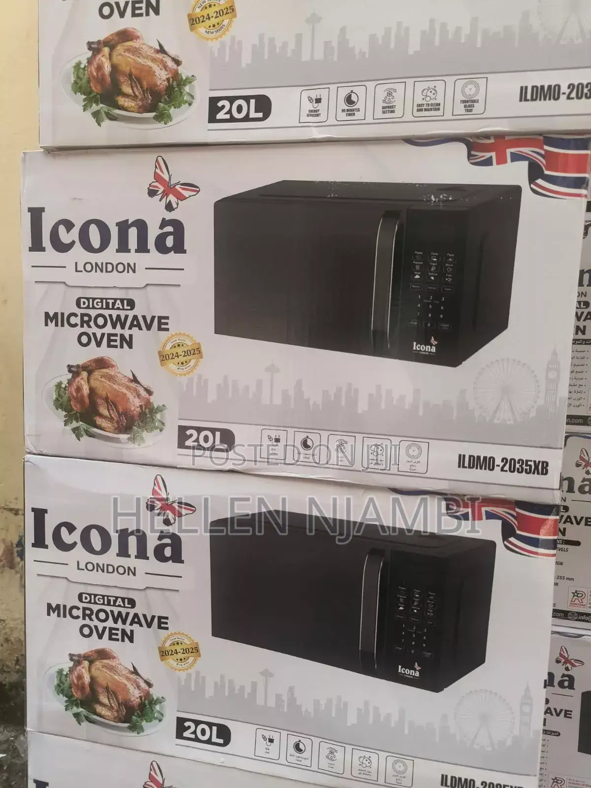 ICONA 25l Microwave Oven