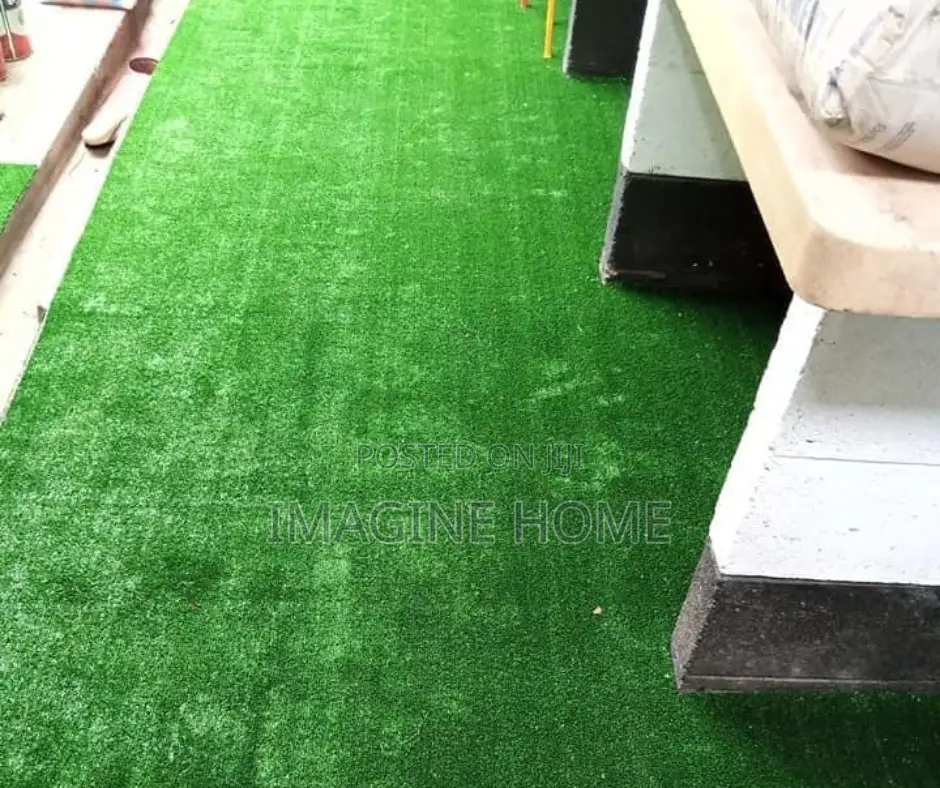 Green Grass Carpet Decor