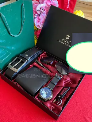 *6 in 1 Hot Fashion Jesou Men's Gift Set Exquisite Packaged