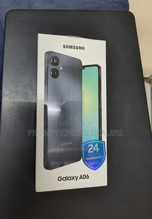 New Samsung Galaxy A06 64 GB Black