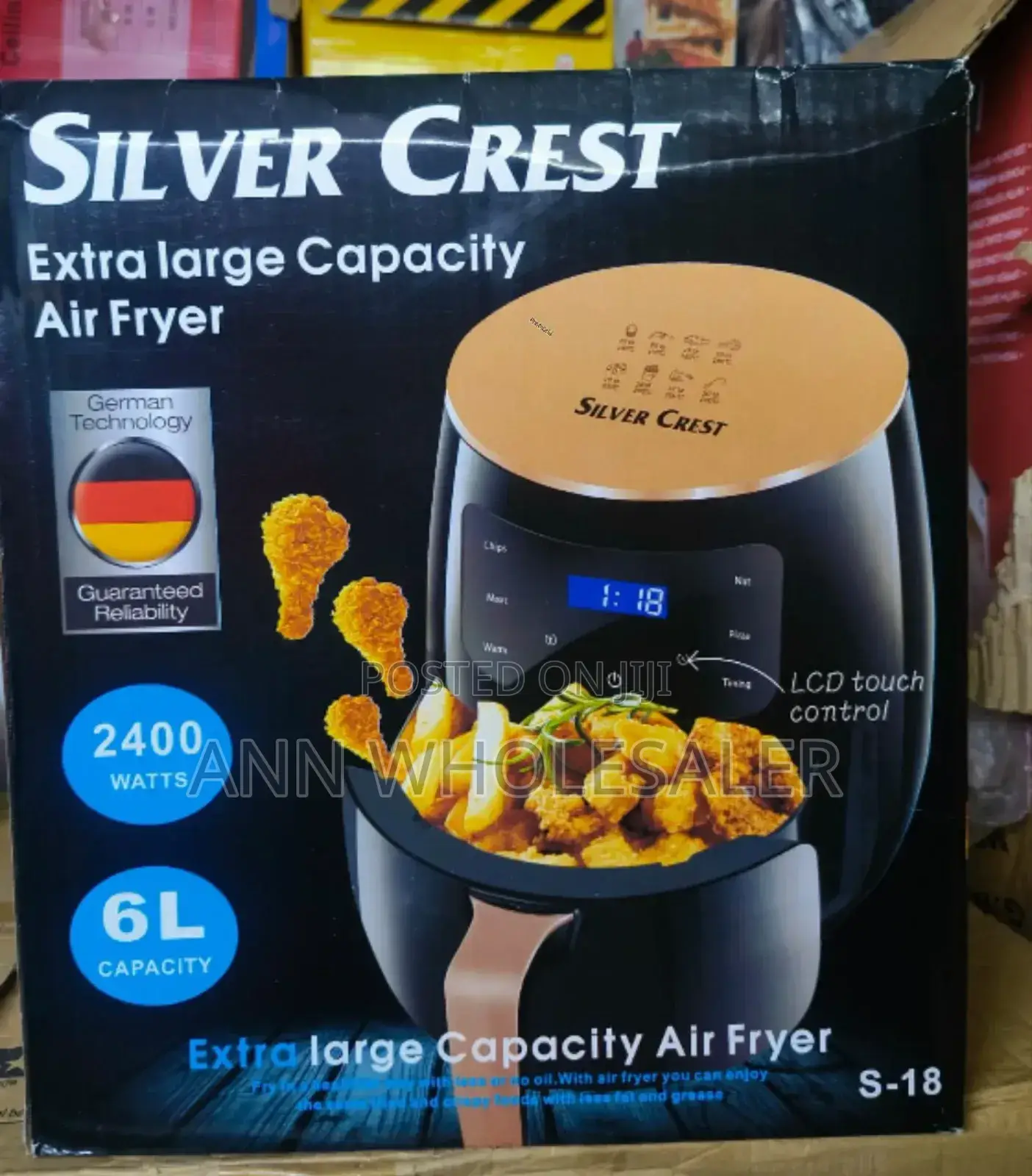 Good Working Airfryer -Silver Crest a-5