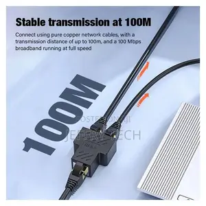 Rj45 Connector Cat 7/6/5e Ethernet Adapter 8p8c Network Exte