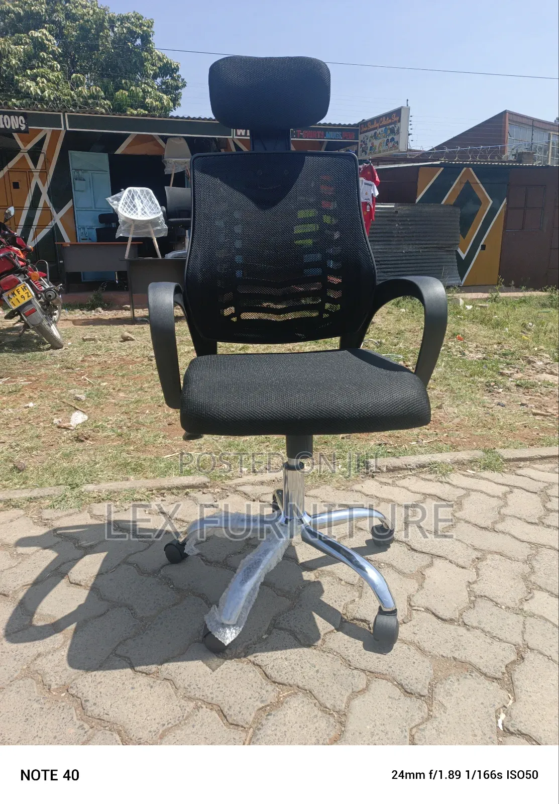 Executive Office Chair With Headrest