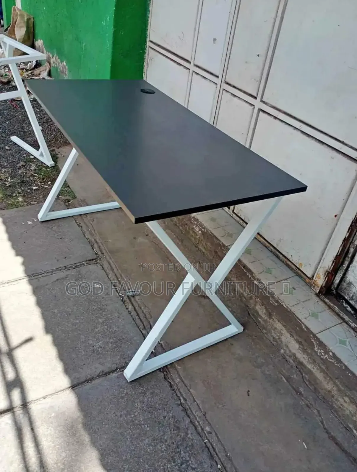 Beautiful Gray 1.2m Office Table Desk Qw8kj