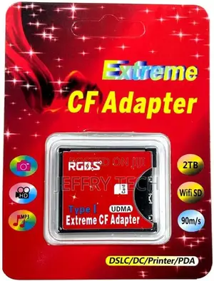 RGBS SD SDHC SDXC to High Speed Extreme Compact Flash CF Typ