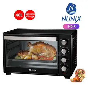 Nunix Electric Oven 40l With Rotisserie Grill Available