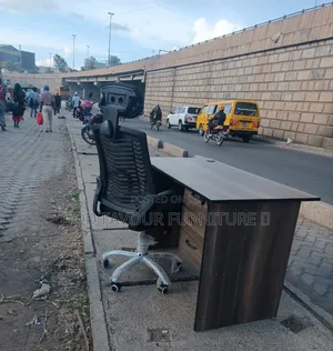 1.2m Office Desk With Headrest Chair Vx8kj
