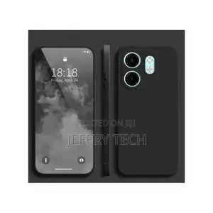 Quality Infinix Hot 50i Black Soft Silicone Phone Case/
