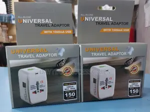 All -in -One Universal Travel Adaptor With 1000ma Usb