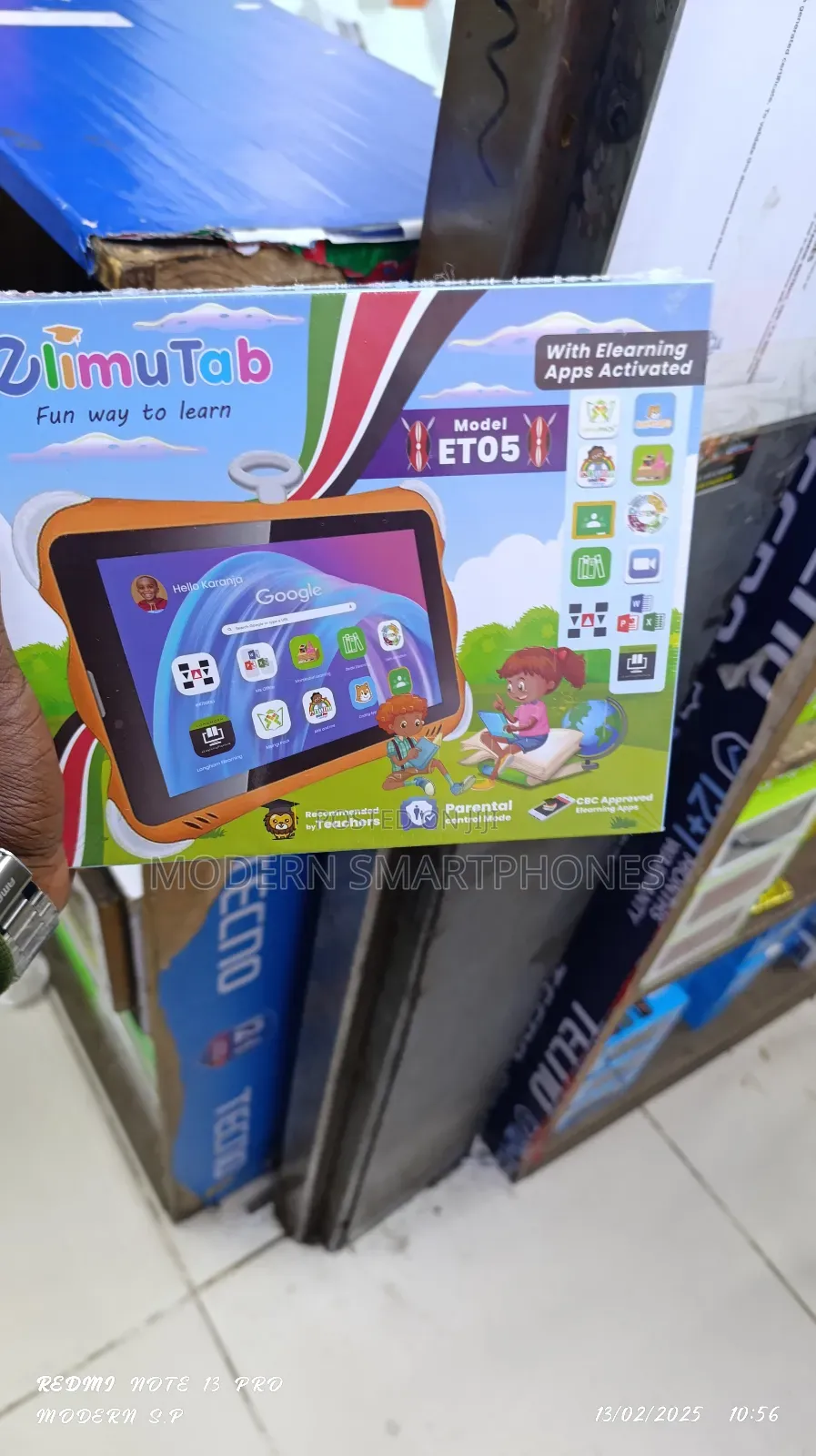 New Tablet 32 GB Blue